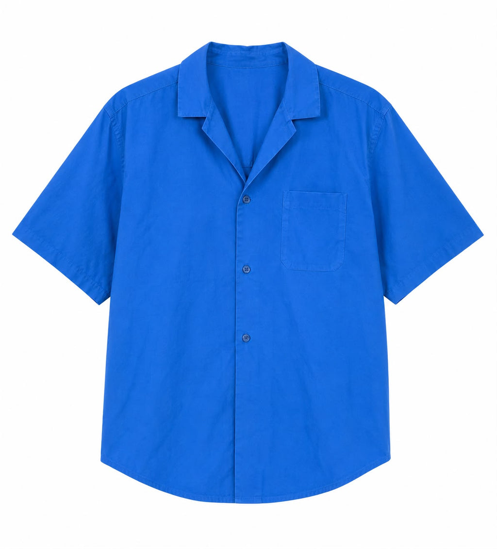Blue resort shirt
