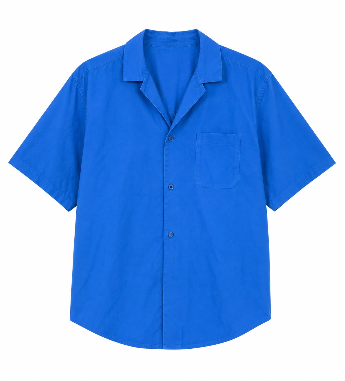 Blue resort shirt