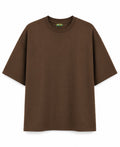 Suede Oversized T-Shirt