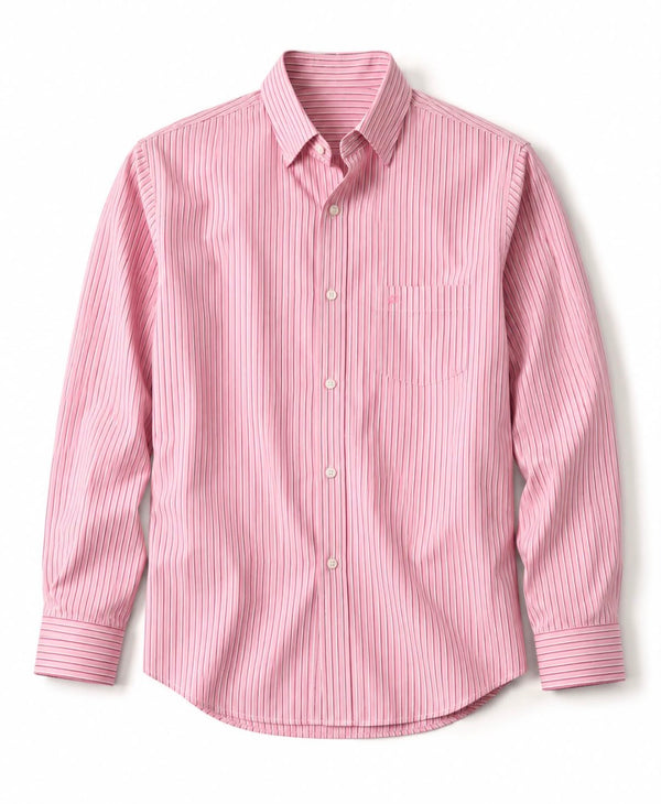 Pink Pinstripe Shirt